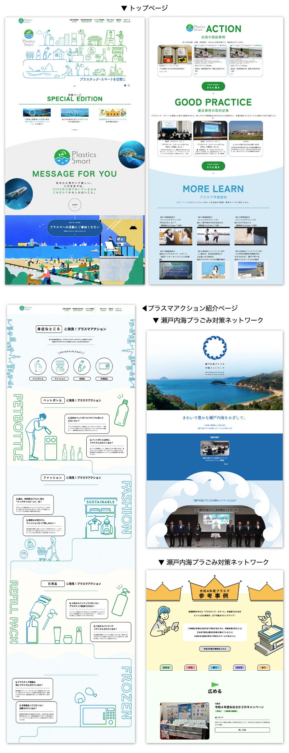 「プラスチック・スマート」推進業務の参考画像